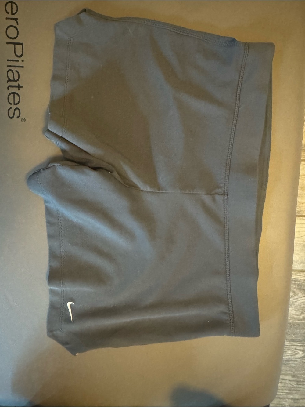 Nike Women's gray Stretch Athletic Knit Shorts Summer Sports M